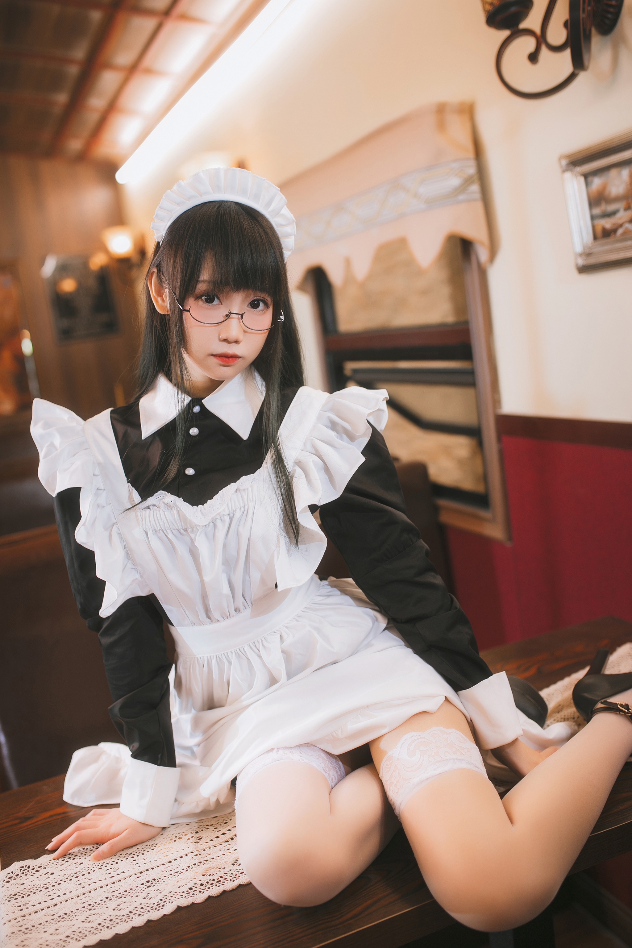 图片[1]-焖焖碳 – NO.005 女仆[33P]-XikXak